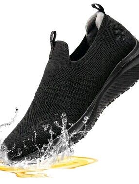 SPIEZ® Women's Non Slip Shoes,Water-Repellent Slip Resistant Work Shoes,Lightwei